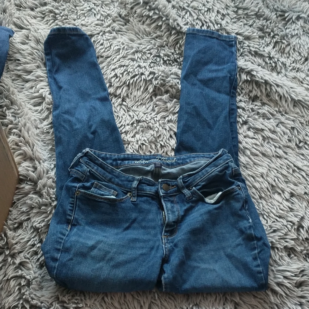 Universal Thread Dark Blue Women's Skinny Jeans